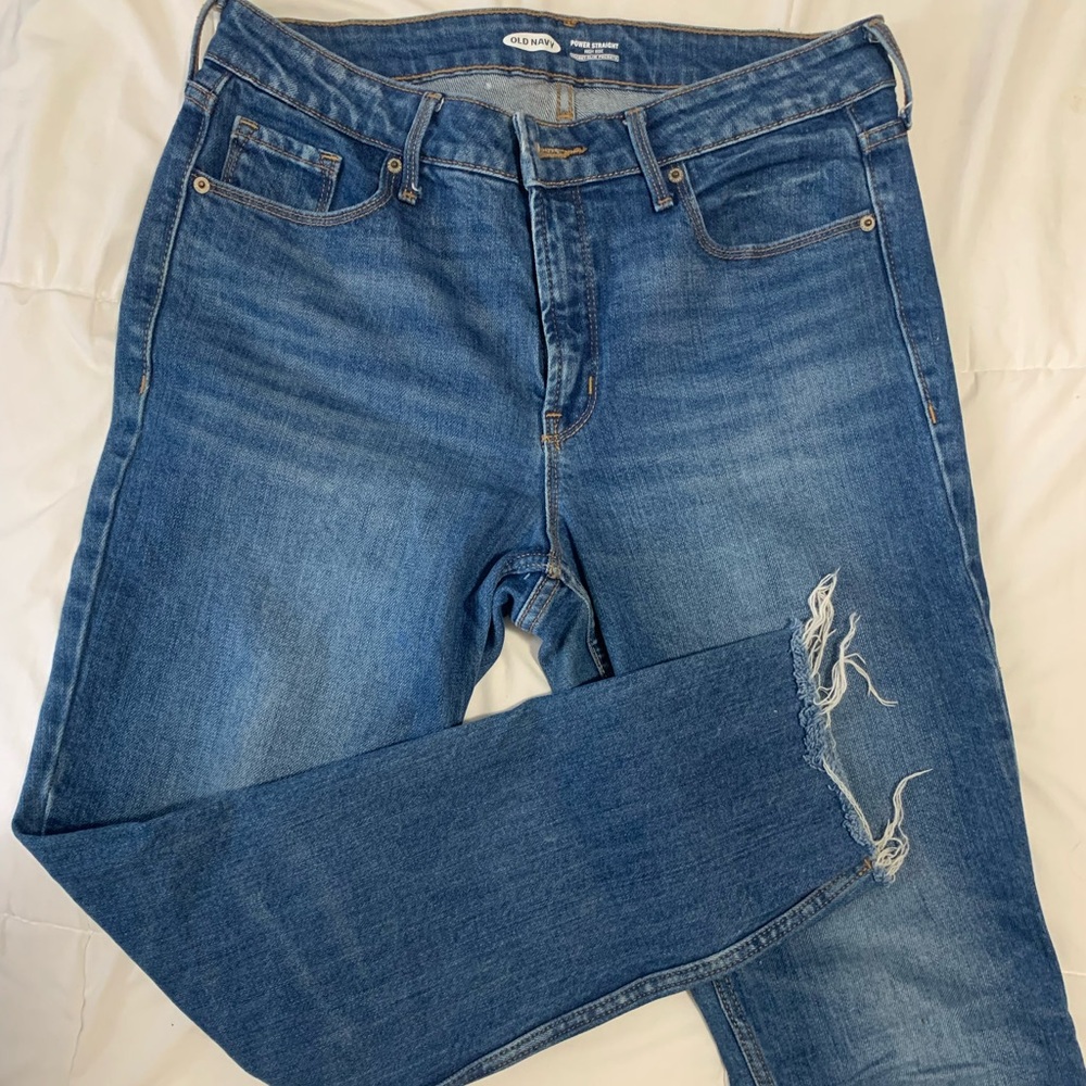 Old Navy straight leg jeans